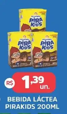 Supermercados Correia Bebida láctea pirakids oferta