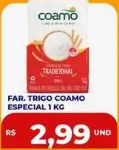 Supermercados Planalto Far. trigo coamo especial oferta