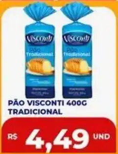 Supermercados Planalto Pão visconti tradicional oferta