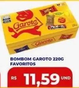 Supermercados Planalto Bombom garoto favoritos oferta