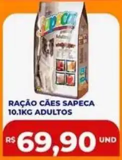 Supermercados Planalto Ração cães sapeca oferta