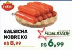 Calvi Supermercados Salsicha nobre kg oferta