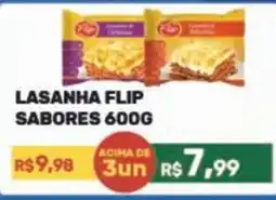 Calvi Supermercados lasanha flip sabores oferta