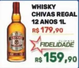 Calvi Supermercados Whisky chivas regal 12 anos 1l oferta
