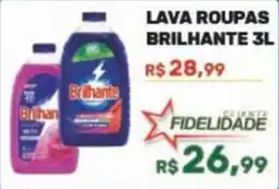Calvi Supermercados Lava roupas brilhante 3l oferta