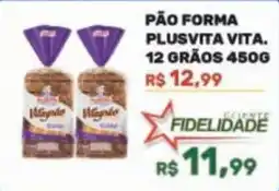Calvi Supermercados Pão forma plusvita vita oferta