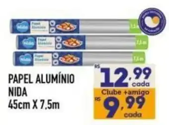 Supermercados Avenida Papel alumínio nida oferta