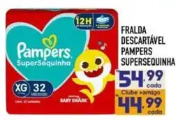 Supermercados Avenida Fralda descartável pampers supersequinha oferta