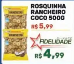 Calvi Supermercados Rosquinha rancheiro coco oferta