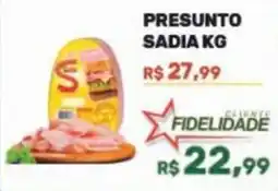 Calvi Supermercados Presunto sadia kg oferta
