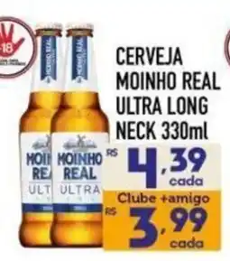 Supermercados Avenida Cerveja moinho real ultra long neck oferta