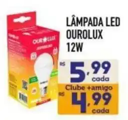 Supermercados Avenida lâmpada led ourolux 12w oferta