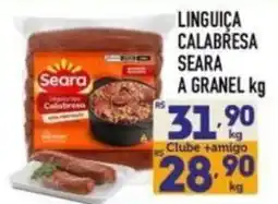 Supermercados Avenida Linguiça calabresa seara oferta