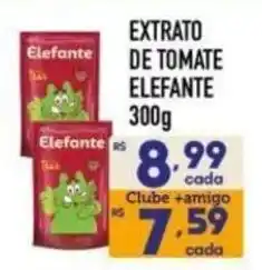 Supermercados Avenida extrato de tomate elefante oferta