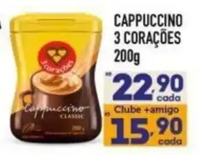 Supermercados Avenida Cappuccino 3 corações oferta