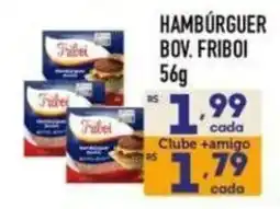 Supermercados Avenida Hambúrguer bov. friboi oferta