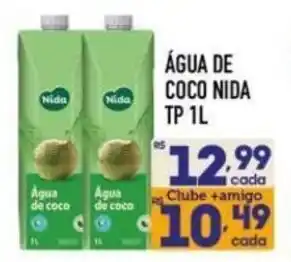 Supermercados Avenida Água de coco nida oferta
