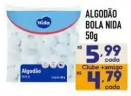 Supermercados Avenida Algodão bola nida oferta