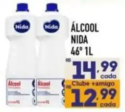 Supermercados Avenida álcool nida oferta
