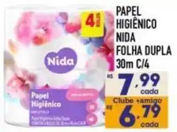 Supermercados Avenida Papel Higiênico Nida Folha Dupla oferta