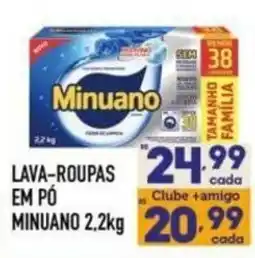 Supermercados Avenida Lava-roupas em pó minuano oferta
