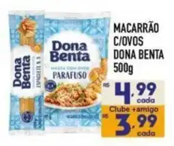Supermercados Avenida Macarrão c/ovos dona benta oferta