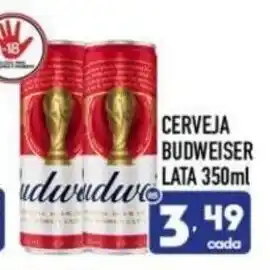 Supermercados Avenida Cerveja budweiser oferta