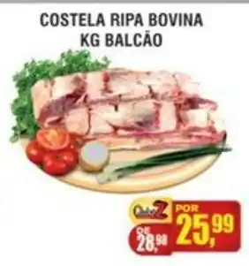 Costela ripa bovina kg balcão