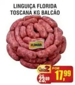 Zebu Carnes Supermercados Linguiça Florida Toscana Kg Balcão oferta
