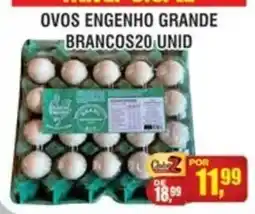 Zebu Carnes Supermercados ovos engenho grande brancos oferta