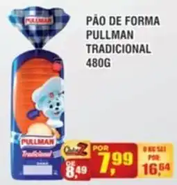 Zebu Carnes Supermercados Pão de forma pullman tradicional oferta