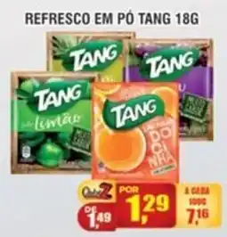 Zebu Carnes Supermercados Refresco em pó tang 18g oferta