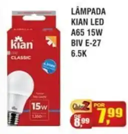 Zebu Carnes Supermercados Lâmpada kian led oferta