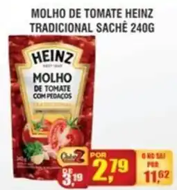 Zebu Carnes Supermercados Molho de tomate heinz tradicional sachê oferta