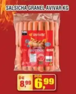Zebu Carnes Supermercados Salsicha granul avivar kg oferta