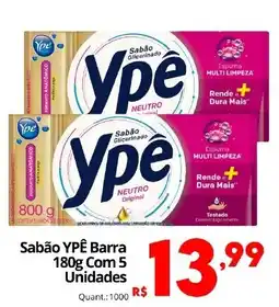 Althoff Supermercados Sabão Ypê Barra oferta