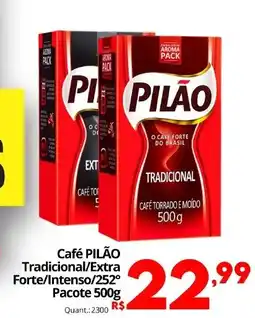 Althoff Supermercados Café pilão tradicional/extra forte/intenso/252° oferta