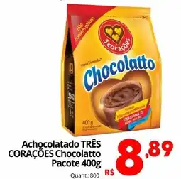 Althoff Supermercados Achocolatado três corações chocolatto oferta