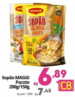 Althoff Supermercados Sopão maggi pacote oferta