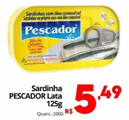 Althoff Supermercados Sardinha Pescador Lata oferta