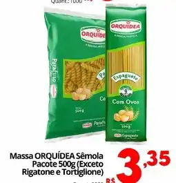 Althoff Supermercados Massa orquídea sêmola oferta