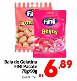 Althoff Supermercados Bala de Gelatina FINI Pacote oferta