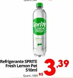 Althoff Supermercados Refrigerante sprite fresh lemon pet oferta