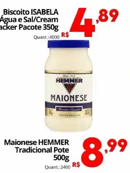 Althoff Supermercados Maionese hemmer tradicional oferta