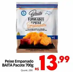 Althoff Supermercados Peixe empanado baita pacote oferta