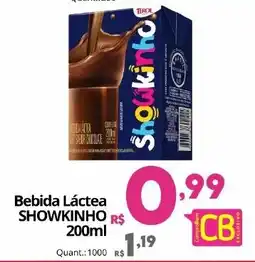 Althoff Supermercados Bebida Láctea SHOWKINHO oferta