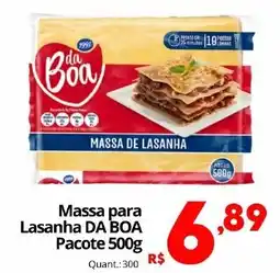 Althoff Supermercados Massa para Lasanha DA BOA oferta