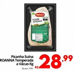 Althoff Supermercados Picanhã Suína Roanna Temperada a Vácuo oferta