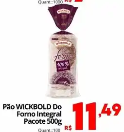 Althoff Supermercados Pão wickbold do forno integral oferta