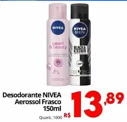 Althoff Supermercados Desodorante nivea aerossol frasco oferta